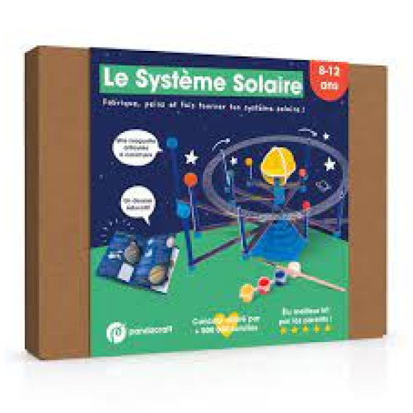 Le système solaire - Fabrique, peins et fais tourner ton système solaire