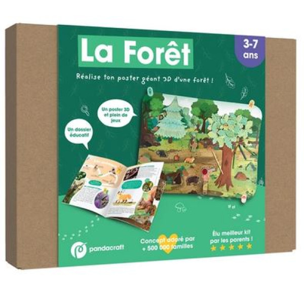 La Forêt - Avec un dossier éducatif, un poster 3D et plein de jeux