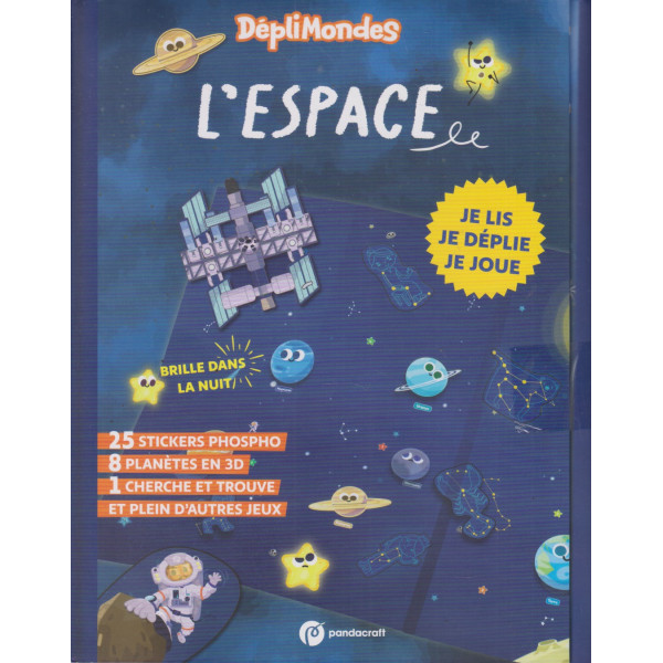 L'espace -Je lis, je déplie, je joue
