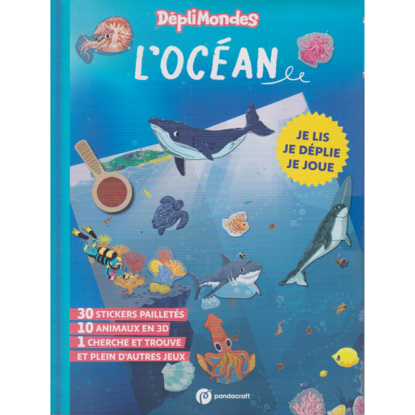 L'océan -je lis je déplie je joue