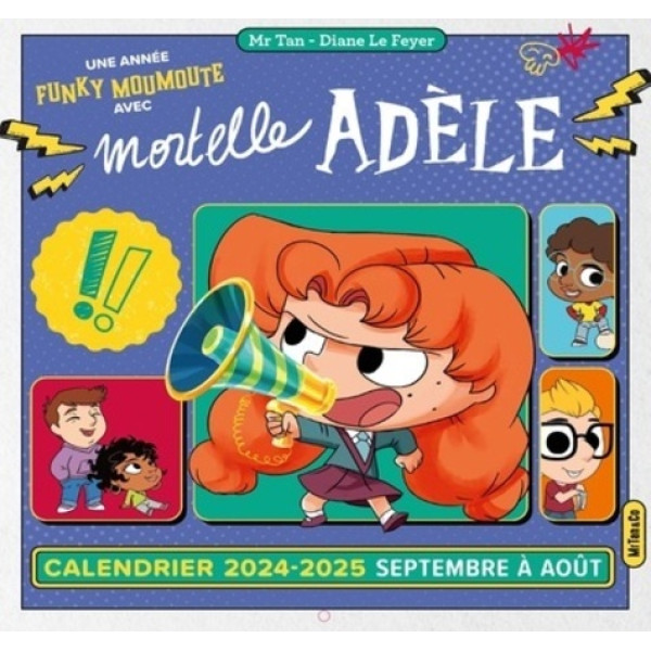 Calendrier Mortelle Adèle 2024/2025