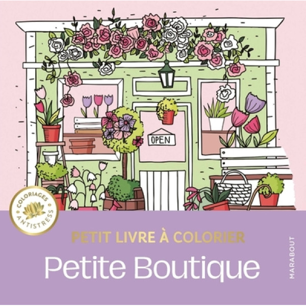 Petite boutique -Petit livre à colorier