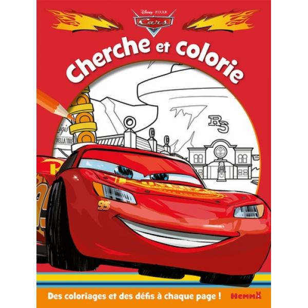 Cherche et colorie -Disney pixar cars