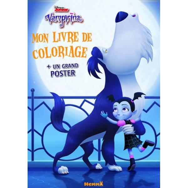 Vampirina -Mon livre de coloriage + un grand poster