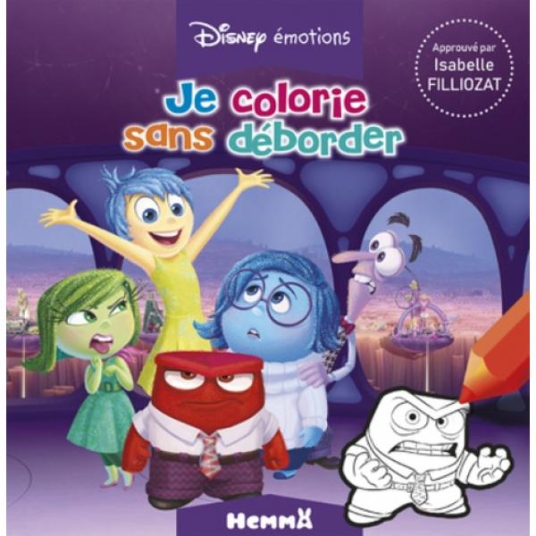 Je colorie sans déborder -Disney émotions