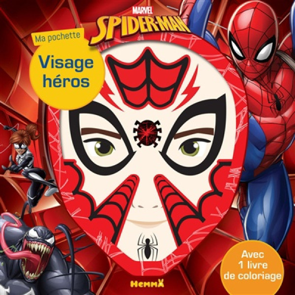 Ma pochette visage héros -Spider-Man