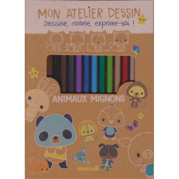 Animaux mignons - Mon atelier dessin