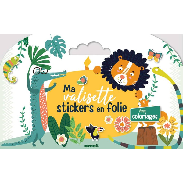 Ma valisette Stickers en folie -Animaux