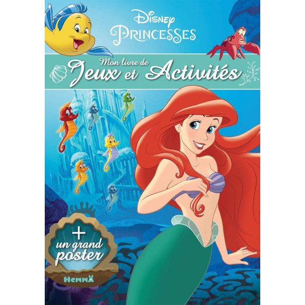 Mon livre de jeux et activités -Disney Princesses  5+	
