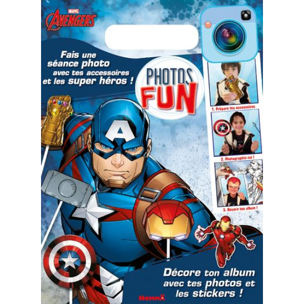 Pochette Photos fun -Marvel Avengers Photos fun Captain America