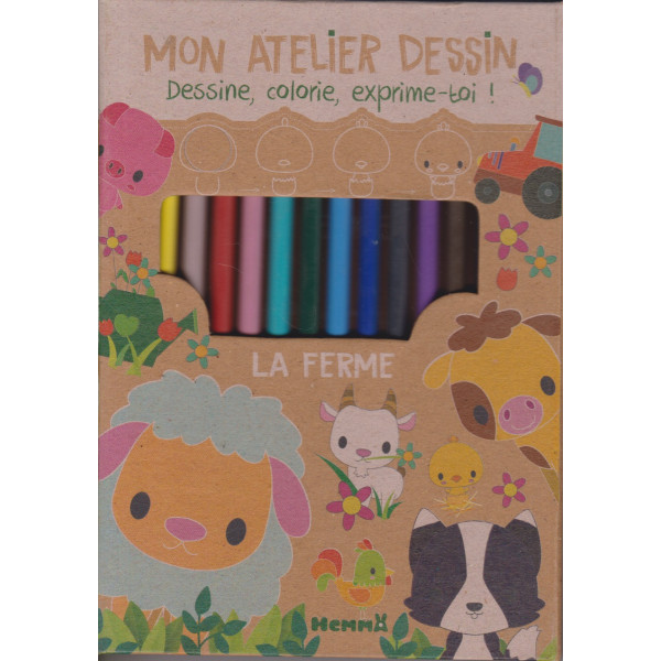 La ferme - Mon atelier dessin