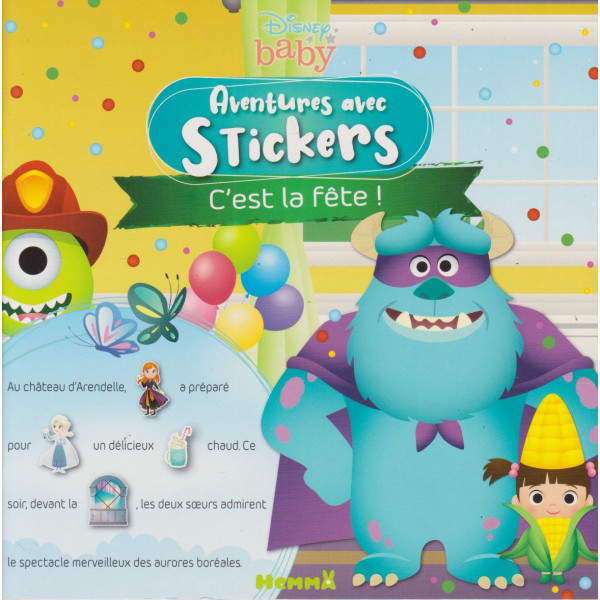 C'est la fête ! - Aventures avec stickers