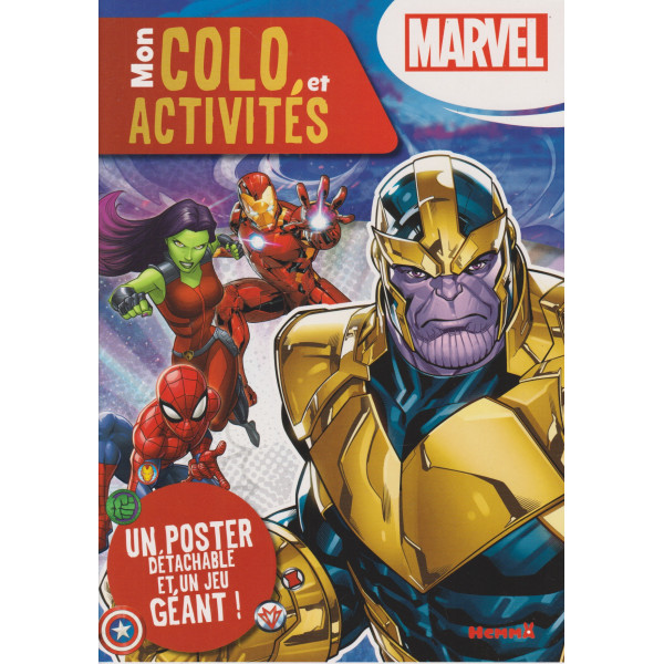 Marvel - Mon colo, et activités