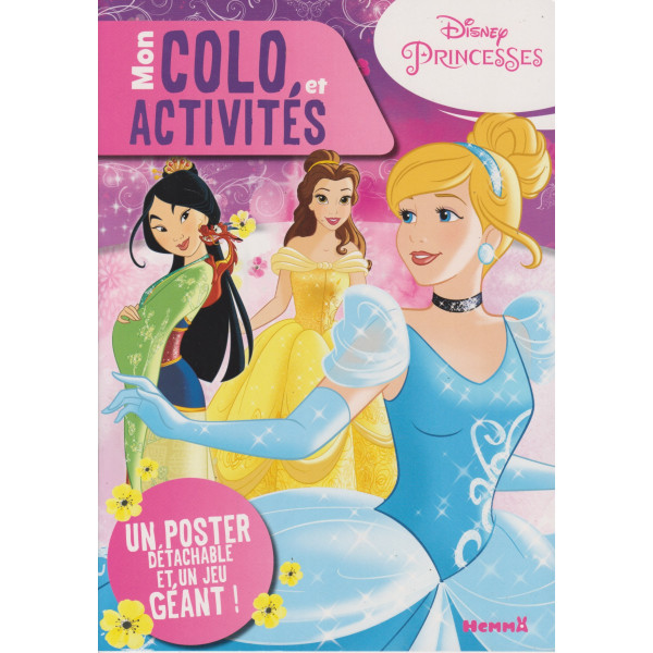 Disney Princesses - Mon colo, et activités