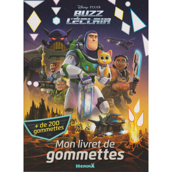 Buzz l'Eclair - Mon livret de gommettes