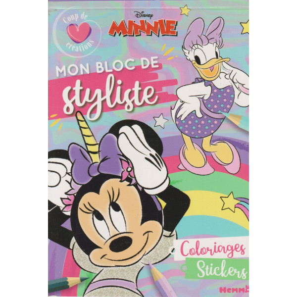 Mon bloc de styliste Minnie - Coup de coeur créations