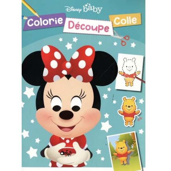 Disney Baby - Colorie Découpe Colle