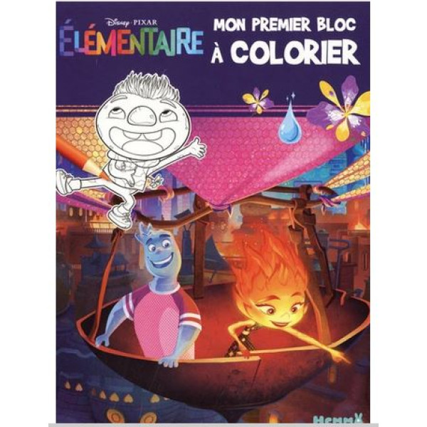 Elémentaire - Mon premier bloc à colorier