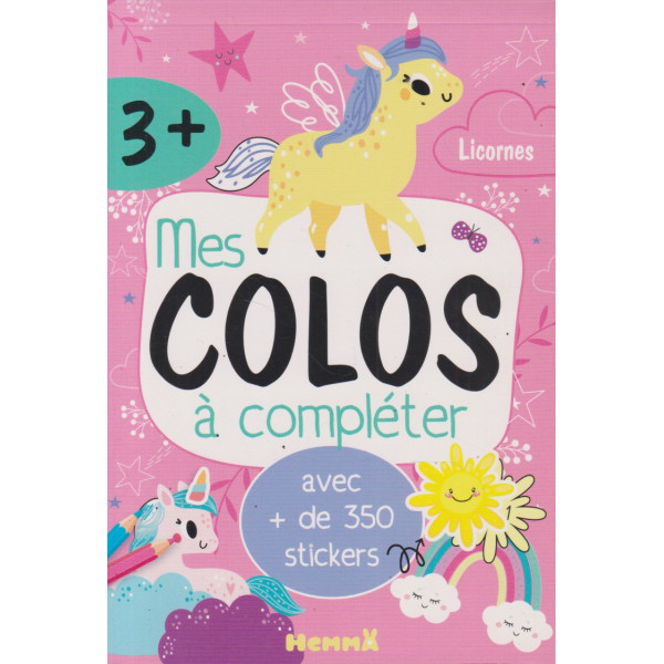 Mes colos à compléter -Licornes
