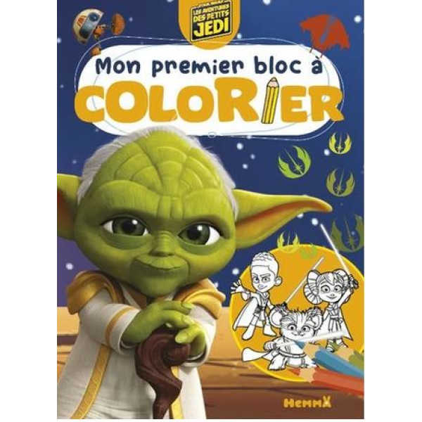 Star Wars - Mon premier bloc à colorier