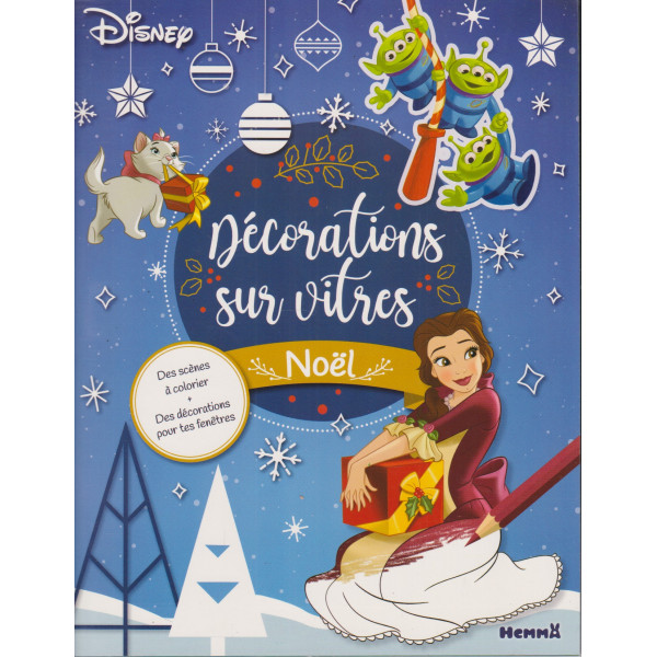 Décorations sur vitres -Noël 