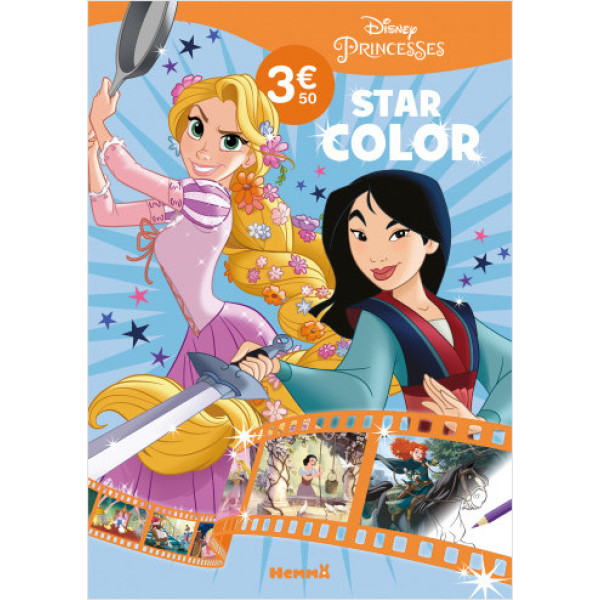 Disney Princesses Star color