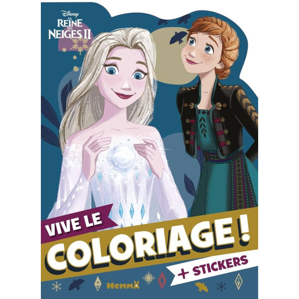 Disney La Reine des Neiges II -Vive le coloriage ! 