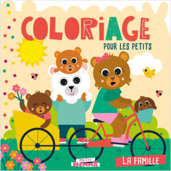 Coloriage pour les petits - La famille