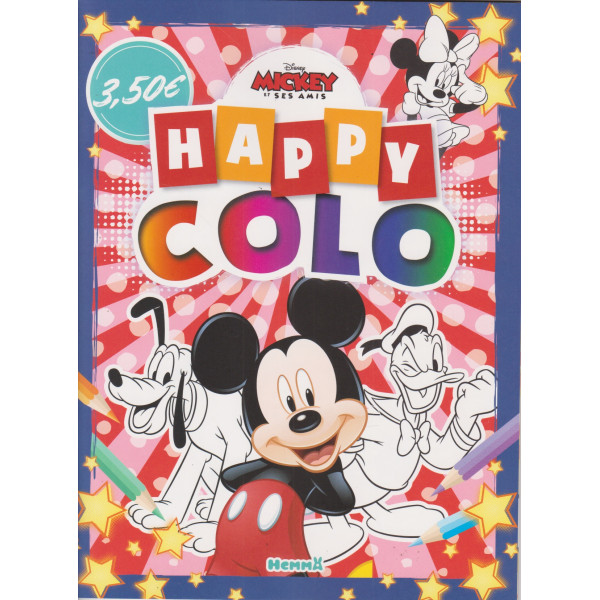 Happy colo (Mickey Pluto et Donald) -Mickey et ses amis