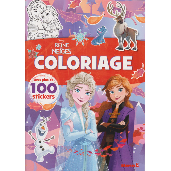 Disney La Reine des Neiges - Avec plus de 100 stickers