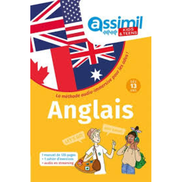 Anglais. La méthode audio - immersive pour les ados ! Avec 1 cahier d'exercices