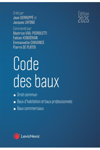 CODE DES BAUX 2025 CODE DES BAUX 2025