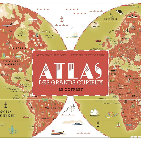 Coffret Atlas des grands curieux 