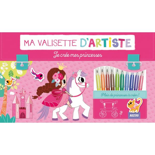 Ma valisette d'artiste -je crée mes princesses