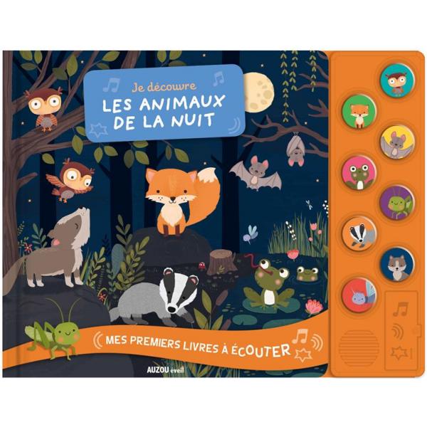 Mes premiers livres à écouter  -Je découvre les animaux de la nuit