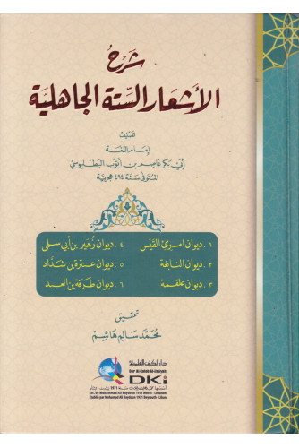 شرح الأشعار الستة الجاهلية شرح الأشعار الستة الجاهلية