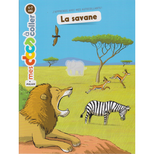 La savane -Mes docs à coller