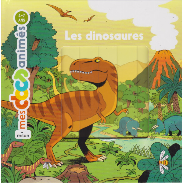 Les dinosaures -Mes docs animés 4-7Ans