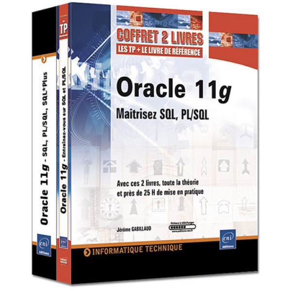 Coffret Oracle 11g -Maîtrisez SQL PL/SQL