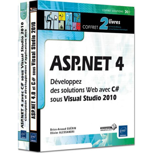 Coffret ASP.NET 4 Développez des solutions Web avec C# sous Visual Studio 2010 2V
