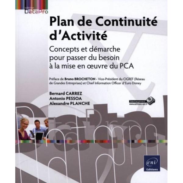 Plan de continuité d'Activité -Concepts et démarche