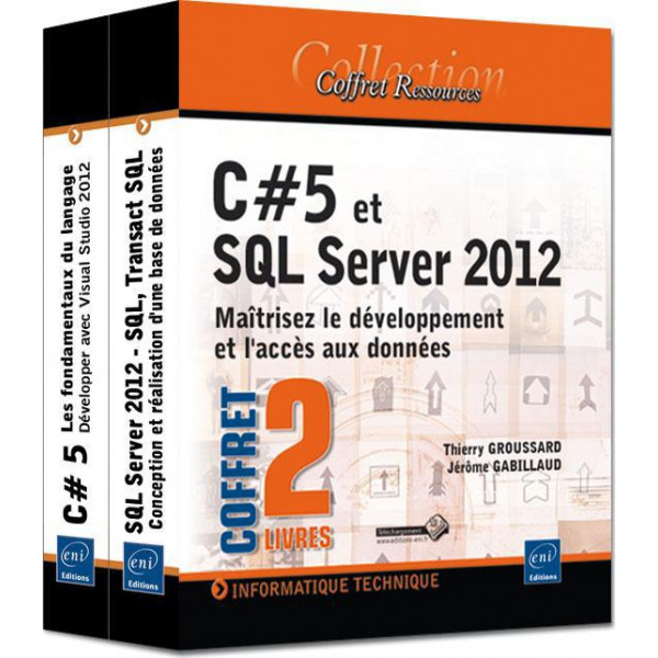 Coffret C#5 et SQL Server 2012 2V