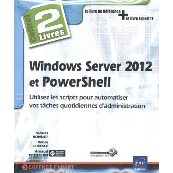 Coffret Windows Server 2012 et PowerShell utilisez les scripts 2V