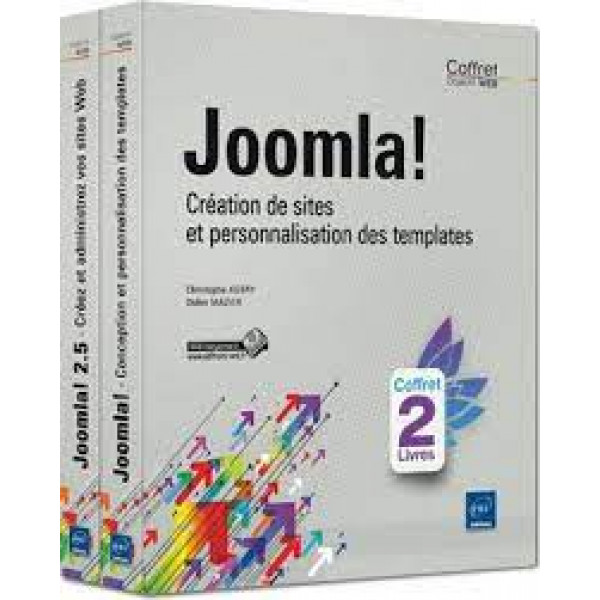 Coffret Joomla création de sites et personnalisation des templates 1/2