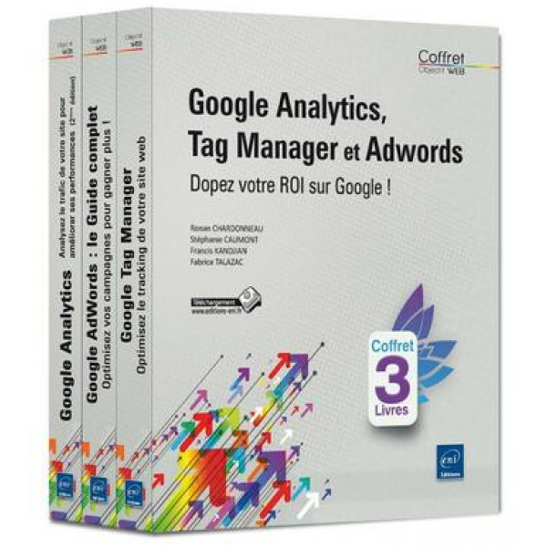 Coffret Google Analytics, Tag Manager et Adwords 3V