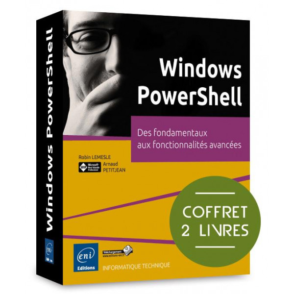 Coffret Windows PowerShell -Des fondamentaux aux fonctionnalités avancées 2V