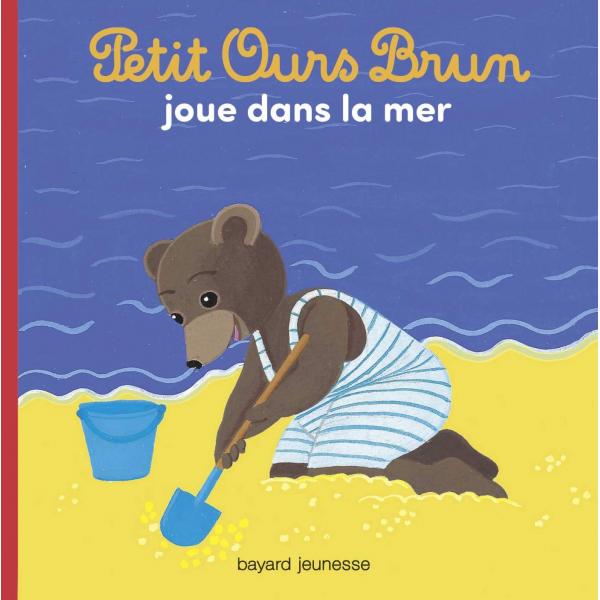 Mon Petit Poche -Petit Ours Brun joue dans la mer