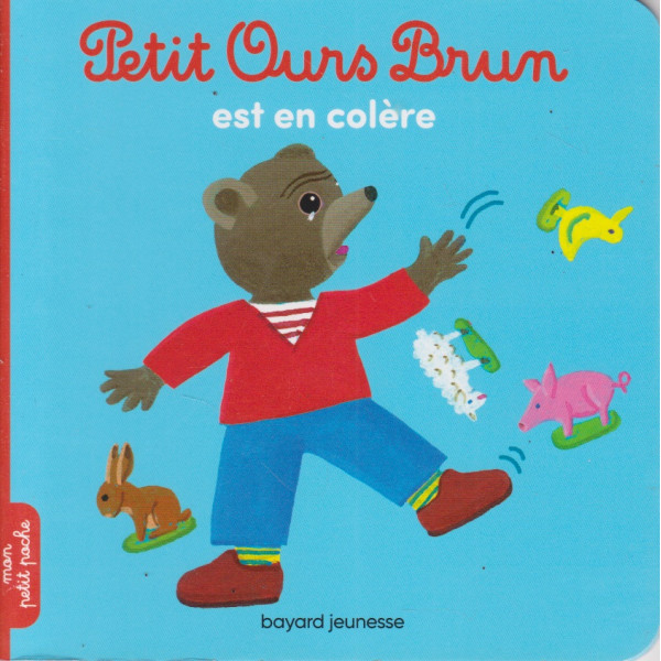 Petit Ours Brun est en colère.