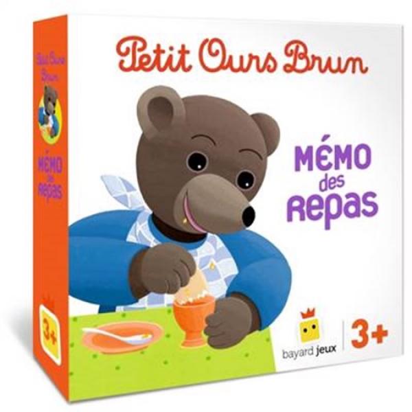 Petit Ours Brun mémo des repas