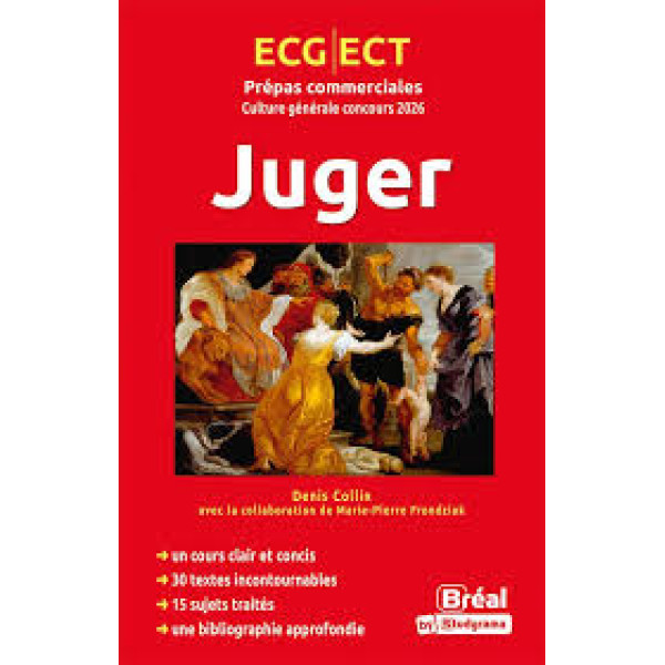 Juger. Concours prépas commerciales ECG/ECT Edition 2026